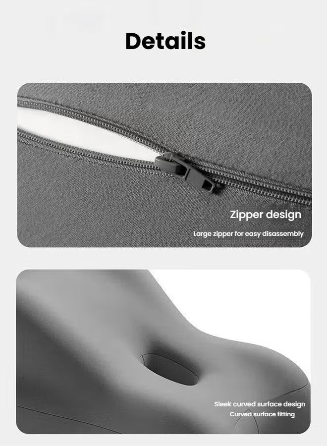 WALALLA Multipurpose Leg Elevation Pillow Lumbar Pillow Sleeping Pillow Portable Cushion Body Pillow For Sleeping Leg Elevation Bed Sofa Travel Camping - Image 2